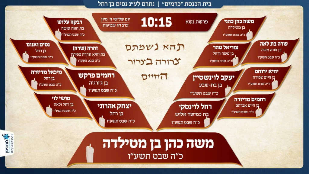 עילוי נשמת עץ עלים